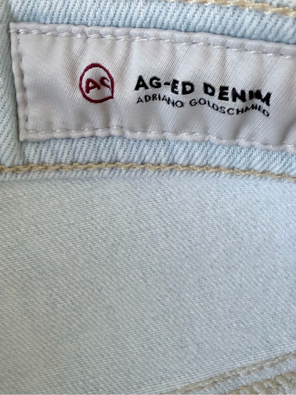 AG The Bryn Ex-Boyfriend Cut Off Distressed Denim Shorts Size 28 - Picture 5 of 7